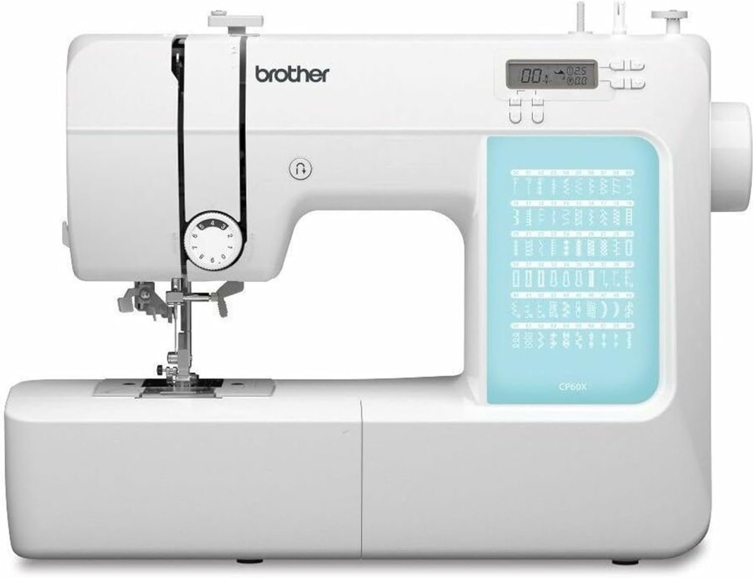 Brother CP60X Sewing Machine - 60 Stitches, LCD Display