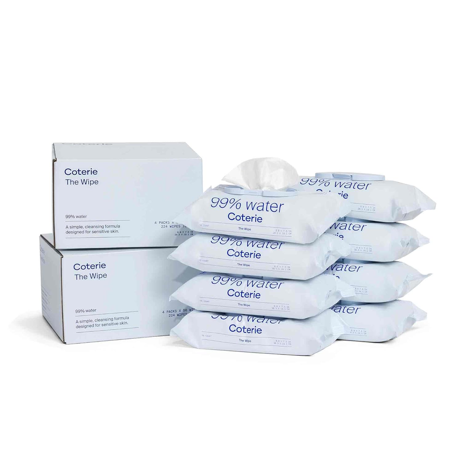 Plastic-Free Hypoallergenic Baby Wipes