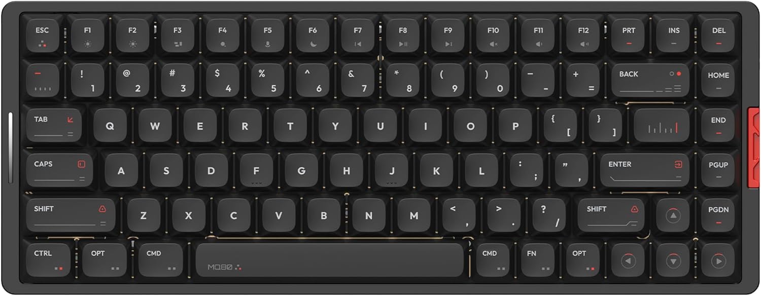 IQUNIX MQ80 Low Profile Mechanical Keyboard for Work and Gaming