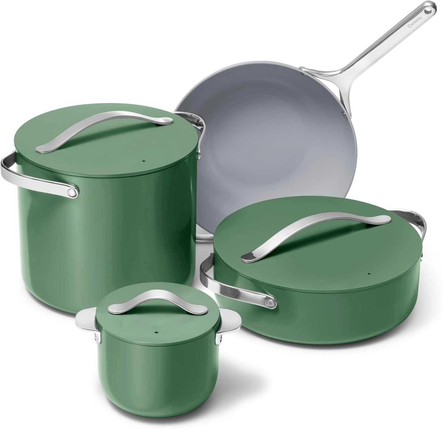 Caraway Cookware+ Collection - Specialty Cookware Set in Sage