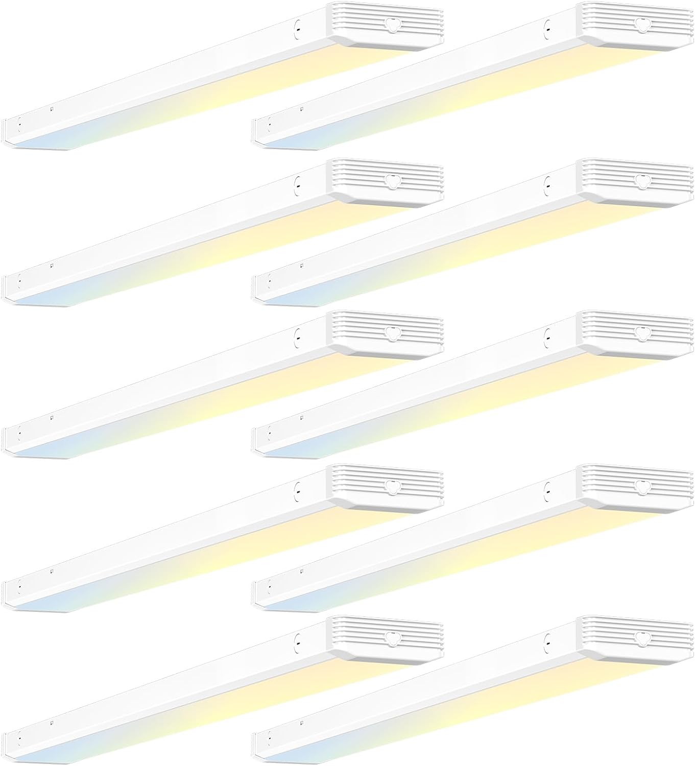 4FT LED Wraparound Light with 3CCT Selectable for Bright Spaces