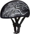Half Skull Cap Motorcycle Helmet for Men - DOT Approved Comfort