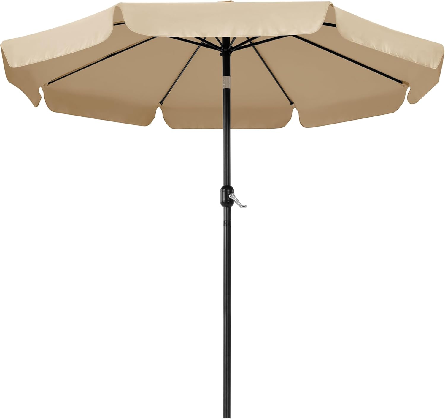 Yaheetech 9ft Patio Umbrella for Outdoor Market Use and Relaxation