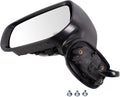 TRQ Driver Side Mirror Power Heated Paint to Match with Turn Signal