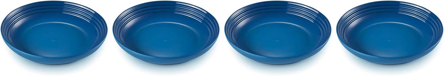 Le Creuset Stoneware Set of 4 Pasta Bowls, 8.5 in Marseille