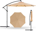 10FT Offset Cantilever Patio Umbrella with Tilt and Wind Vent - Large