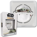 2022 1 oz Niue Star Wars Mandalorian Silver Grogu Coin - Collectible