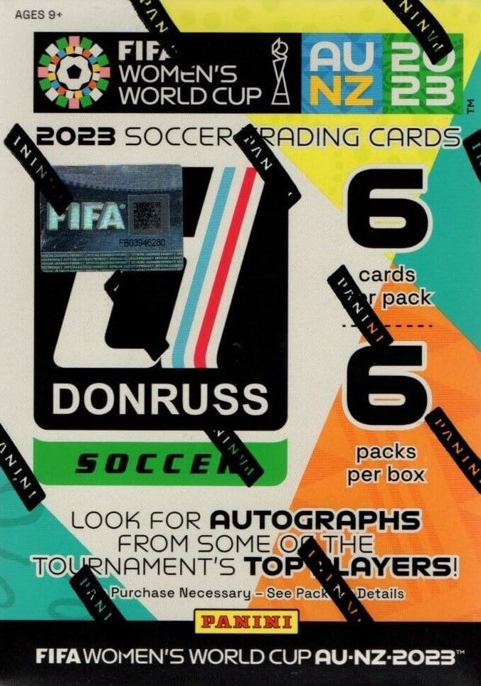 2023 Panini FIFA Women's World Cup Trading Cards Blaster Box Review