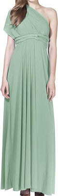 Women Transformer Evening Long Prom Dress Multi-Way Wrap Gown