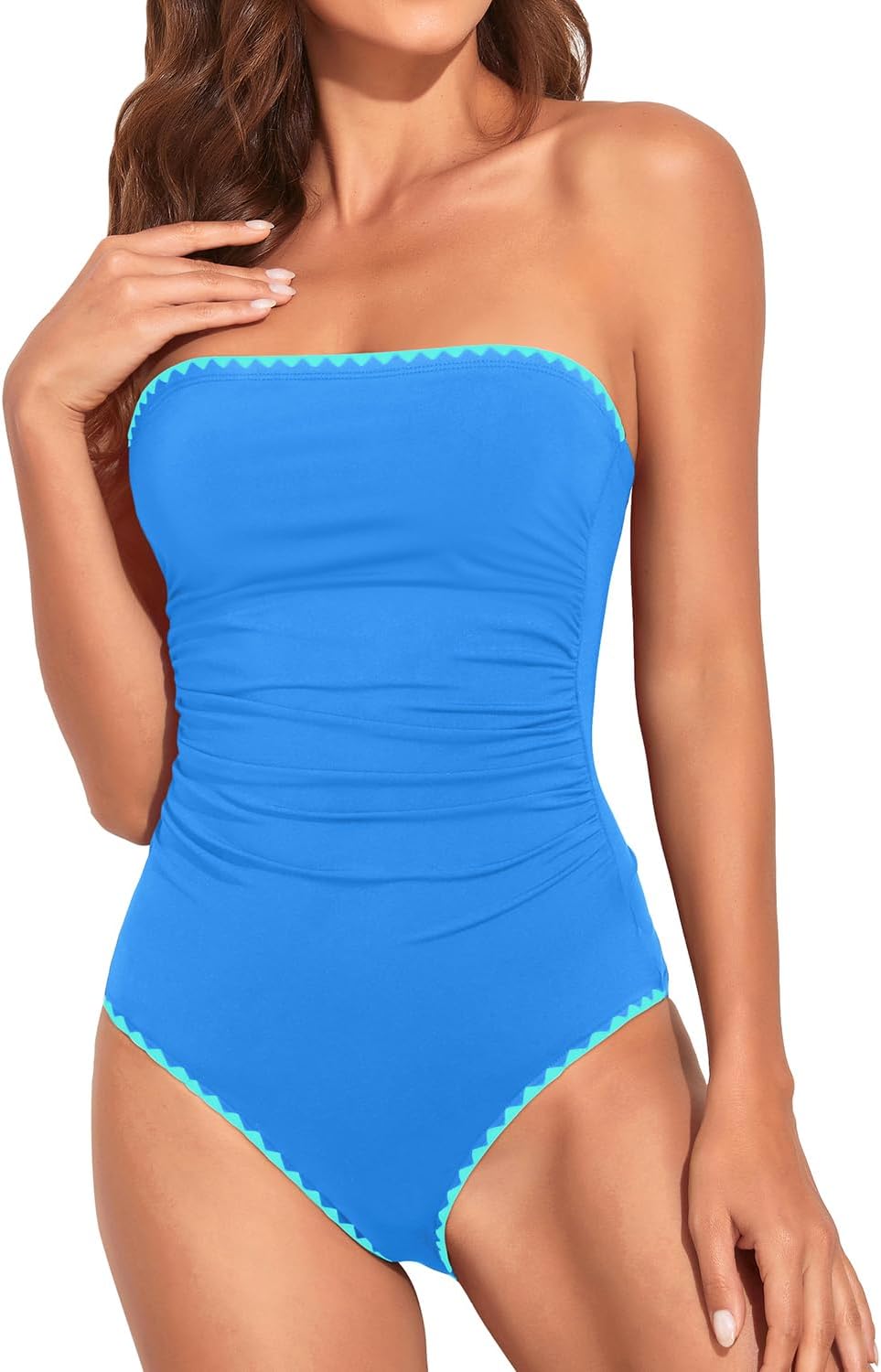 Holipick Women Tummy Control One Piece Swimsuits for Elegance