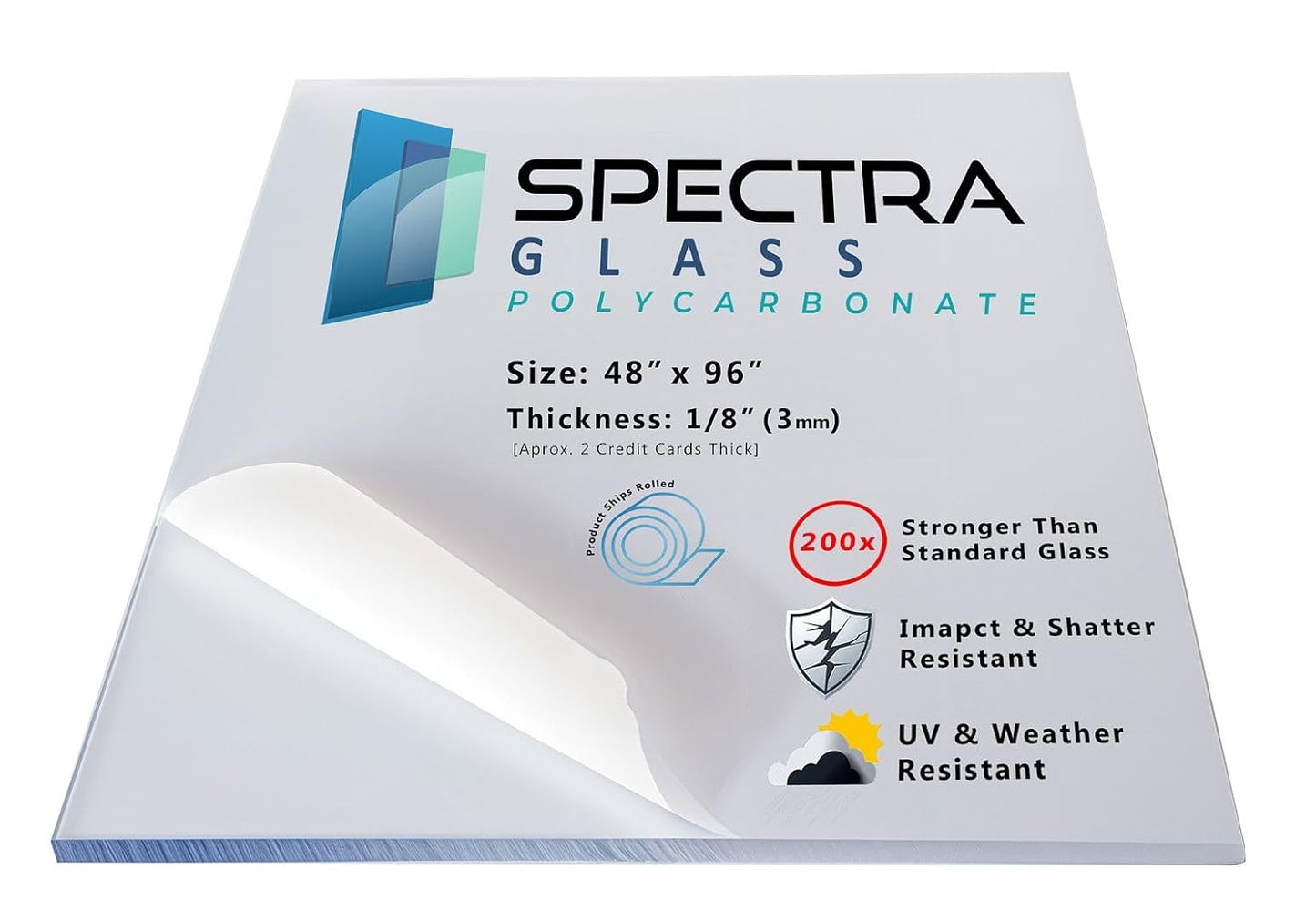 Spectra Glass Polycarbonate Sheet - Stronger Than Plexiglass