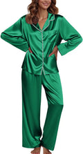 Ekouaer Silk Pajamas For Women 2-Piece Satin Set - Soft Sleepwear