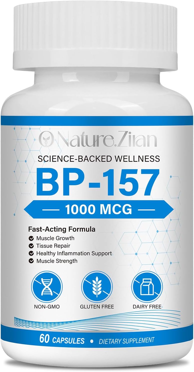 157 Capsules 1000 MG Non-GMO Gluten-Free for Gut Health