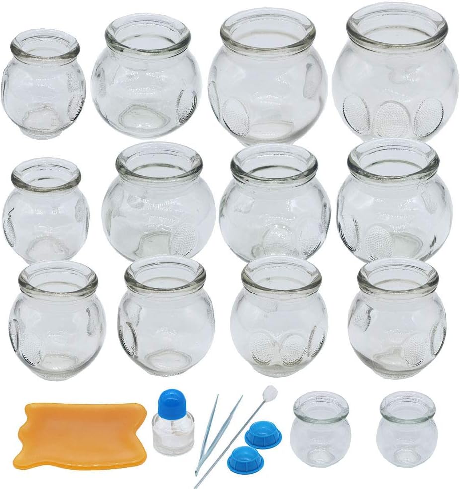 Cupping Therapy Sets for Professionals - 14 Cups for Massage