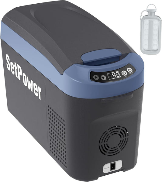 Setpower 12V Portable Car Refrigerator - Keep Cool Anywhere!
