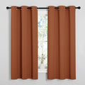 NICETOWN Bedroom Halloween Curtains 63 in Blackout Panels - Darken