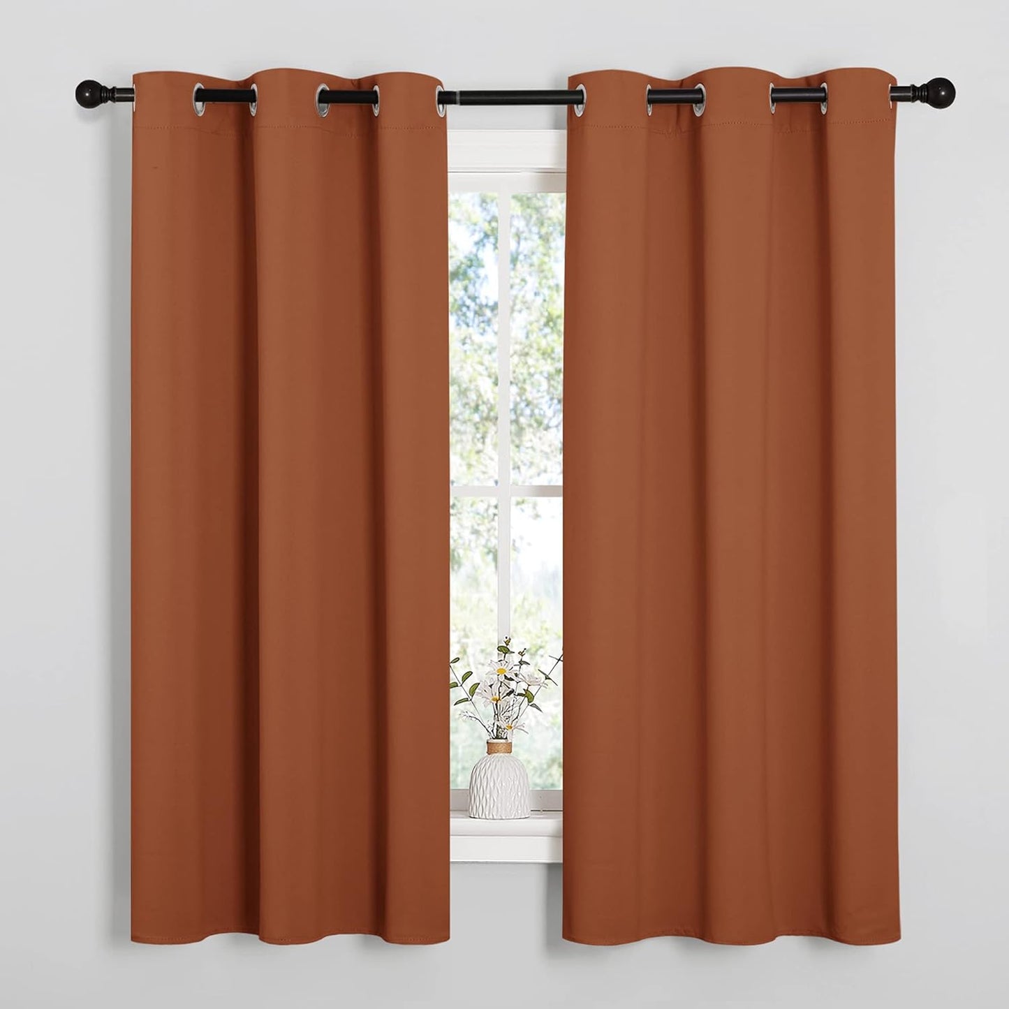 NICETOWN Bedroom Halloween Curtains for Privacy and Insulation