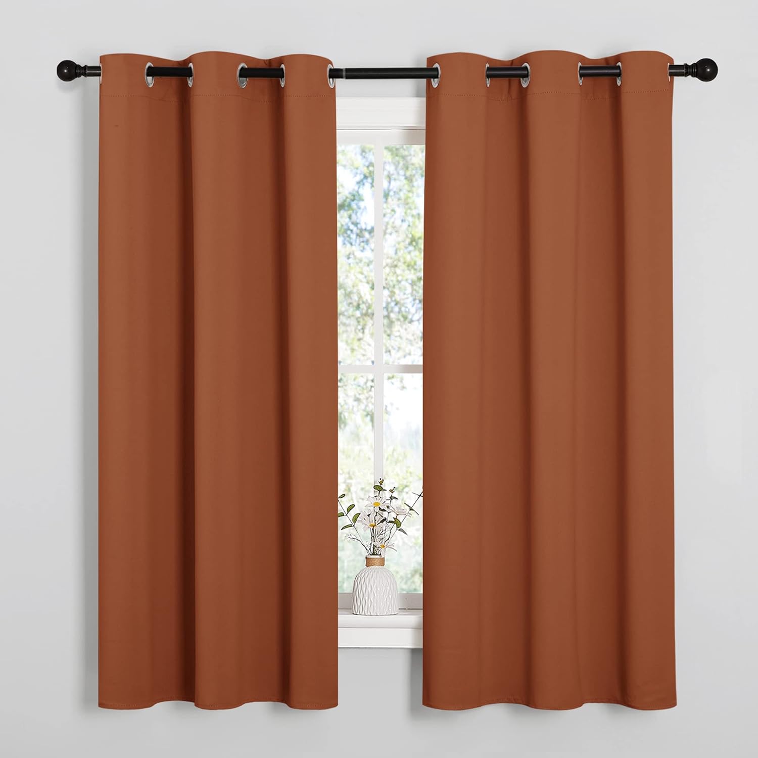 NICETOWN Bedroom Halloween Curtains for Privacy and Insulation