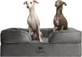 NOAH & PAW Large Dog Bed 35x25x11 in - Orthopedic Support for Large