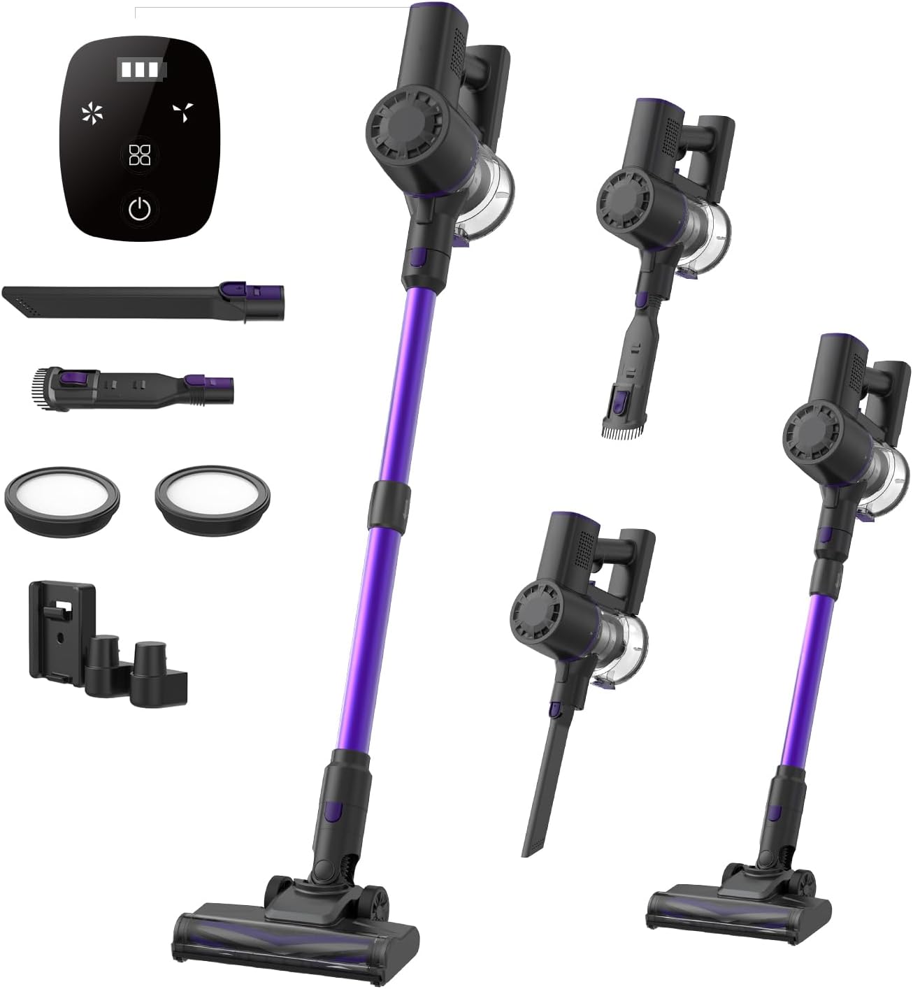 Powerful 25Kpa Cordless Vacuum - 35 Min Runtime