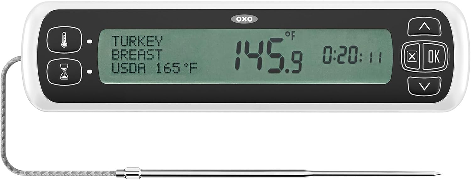 OXO Digital Leave-In Thermometer - Precise Cooking Every Time