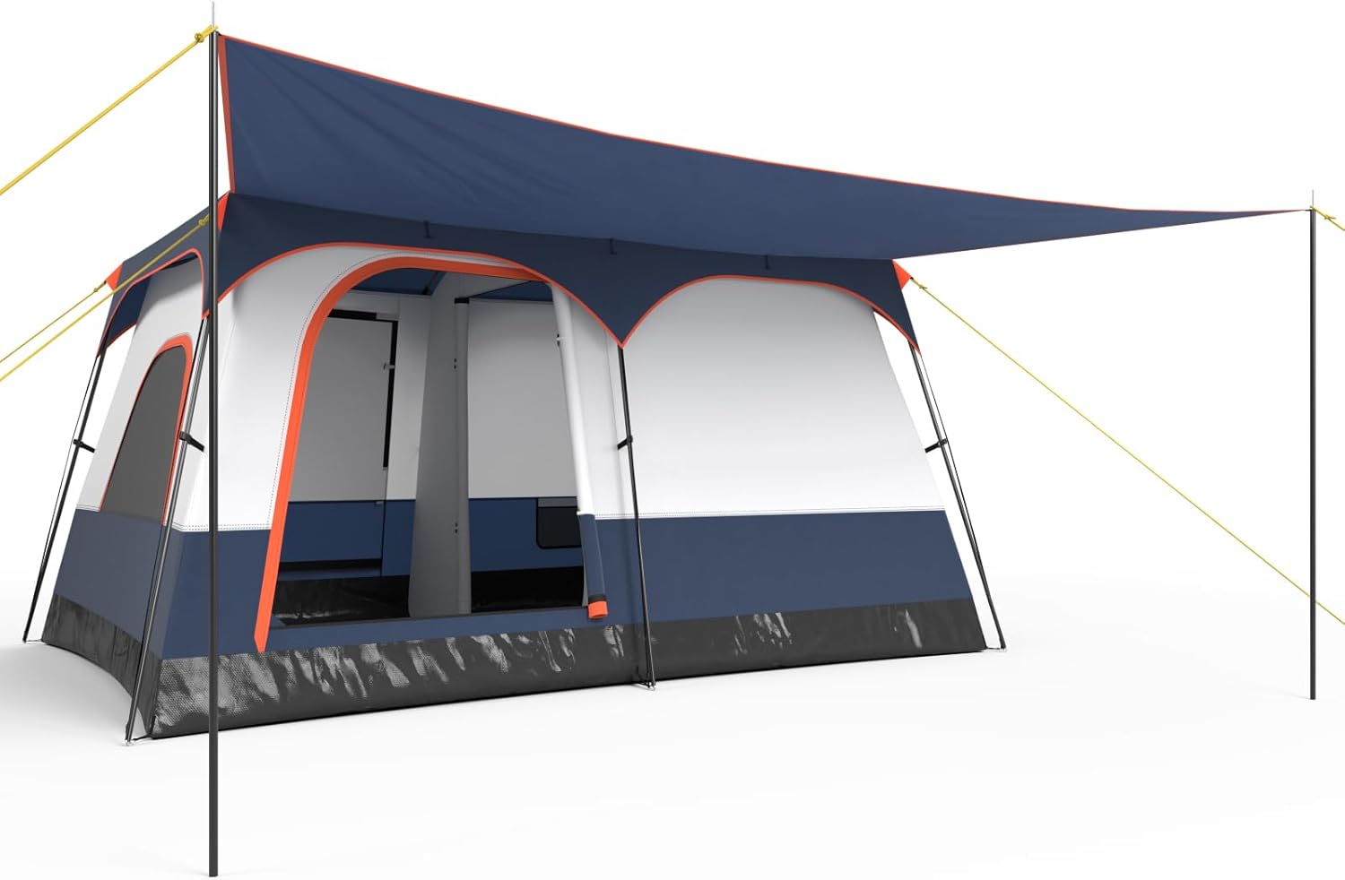 Tangkula Family Camping Tent: Spacious Doubled Layer Design