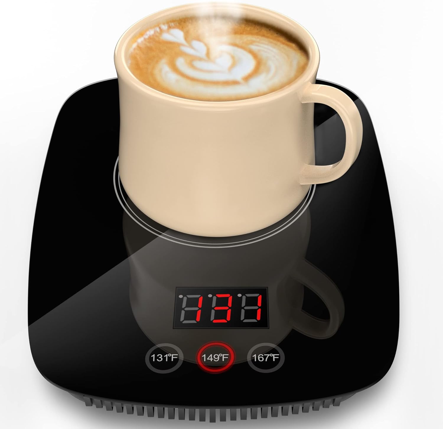 YEOSEN Coffee Mug Warmer: 3 Temp Settings, Auto Shut-Off