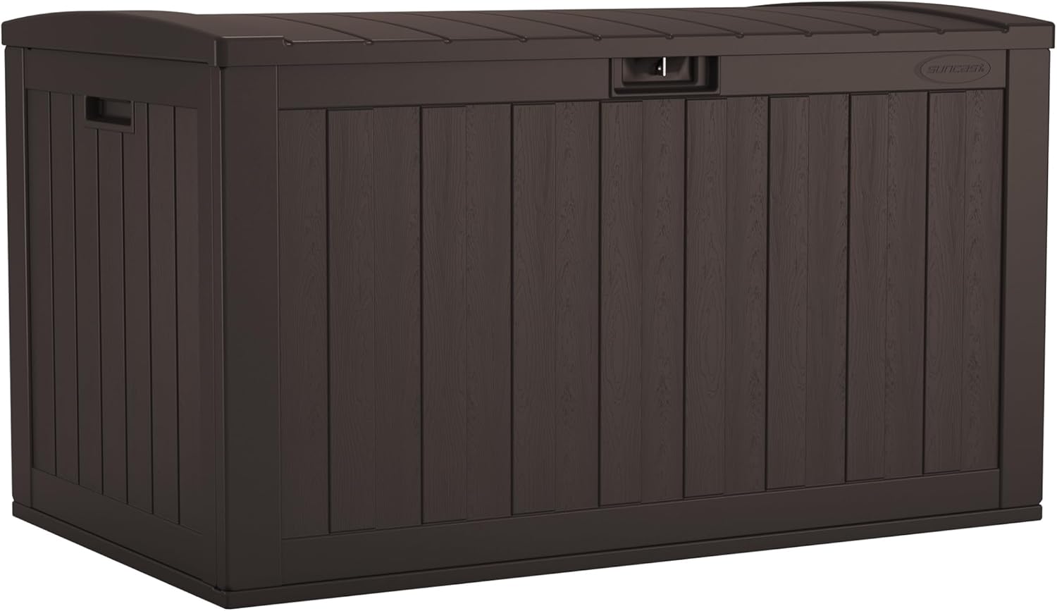 Suncast 134 Gallon Extra Large Deck Box for Outdoor Storage