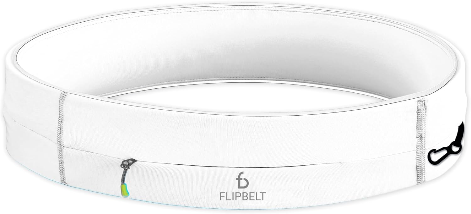 FlipBelt Zipper Running Belt for Fitness and Travel Convenience