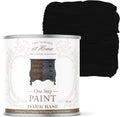 Chalk-Based One Step Paint for Furniture and Decor in Black