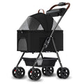 Pet Stroller 3-in-1 Multifunction Travel System - Foldable 4-Wheel