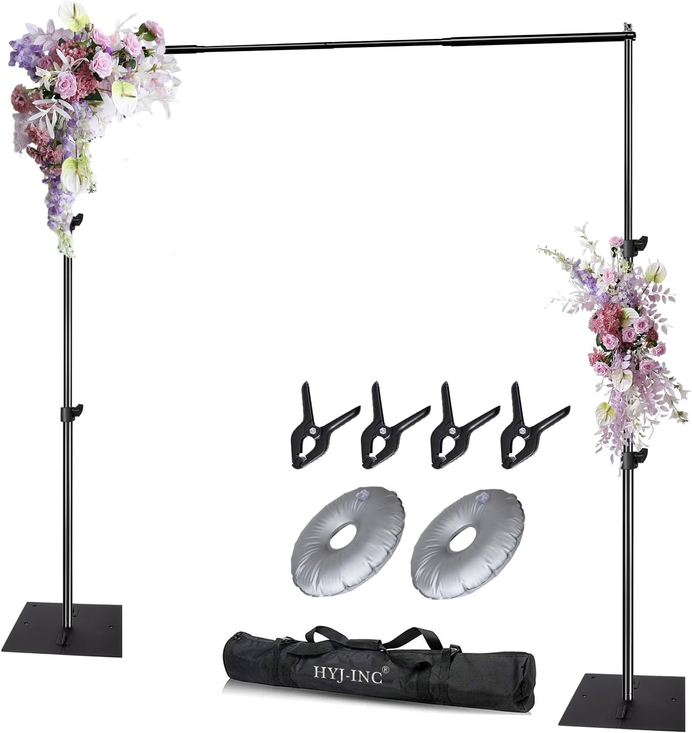 Pipe and Drape Photography Backdrop Stand Kit for Events
