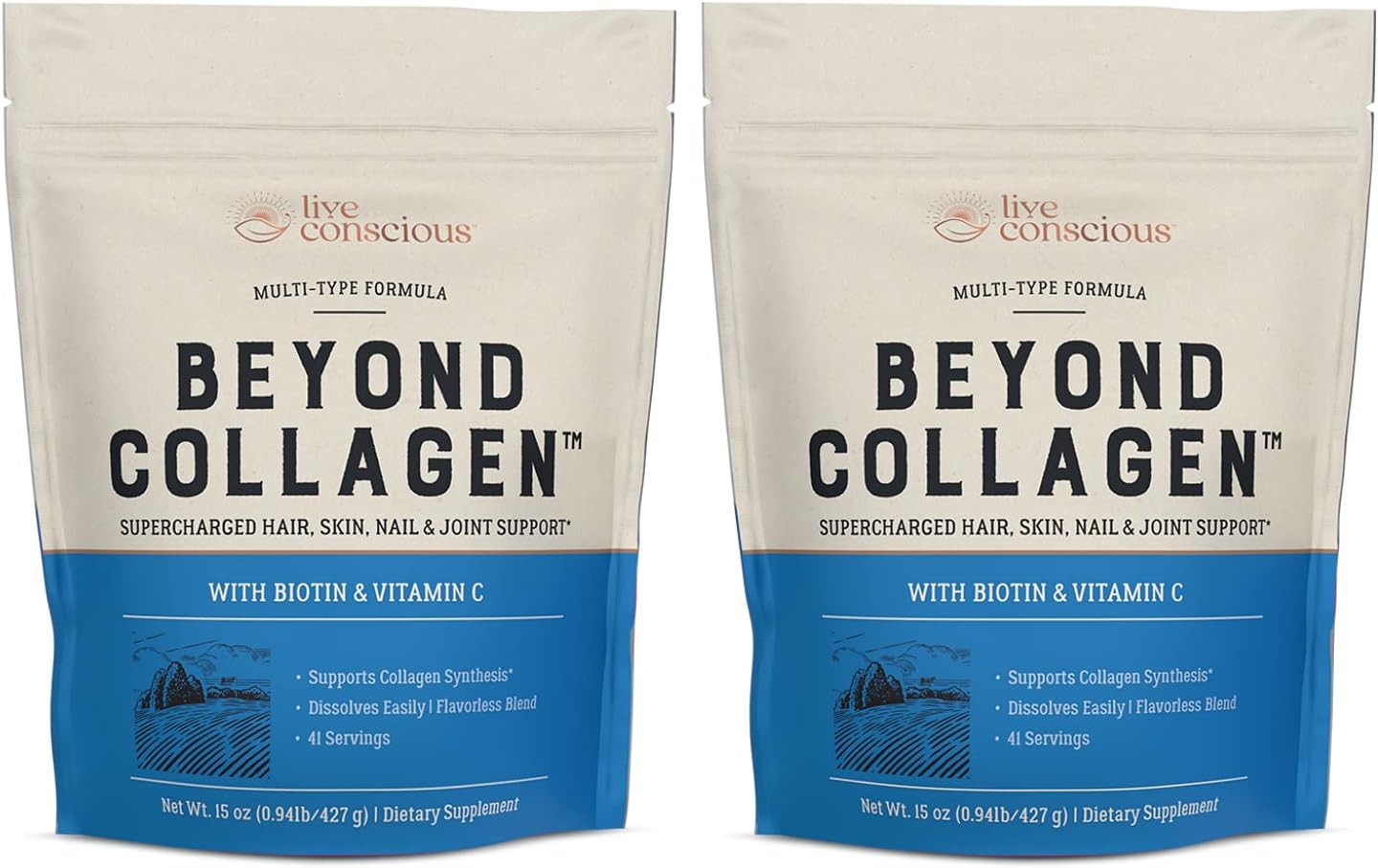 Live Conscious Beyond Collagen Multi Collagen Powder for Skin