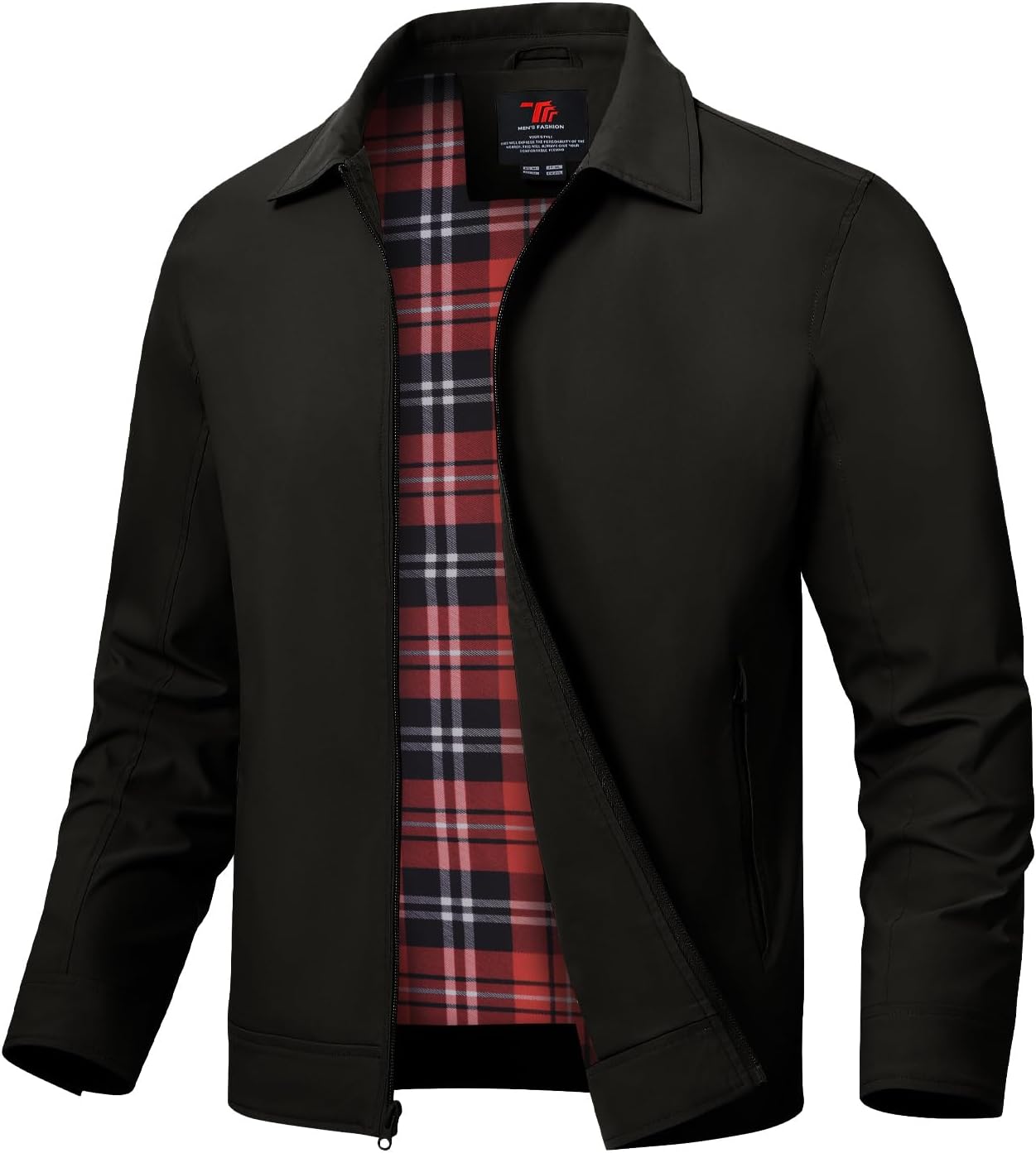 TBMPOY Mens Lightweight Jackets for Casual Work and Golf