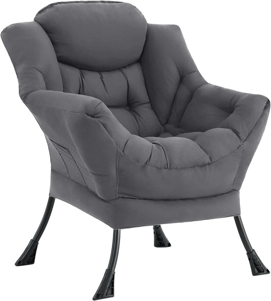 LITA Lazy Chair with Ottoman for Modern Living Room Comfort