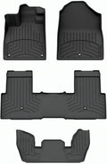 Weathertech FloorLiner HP Custom Fit Floor Mats for Honda Pilot - Full