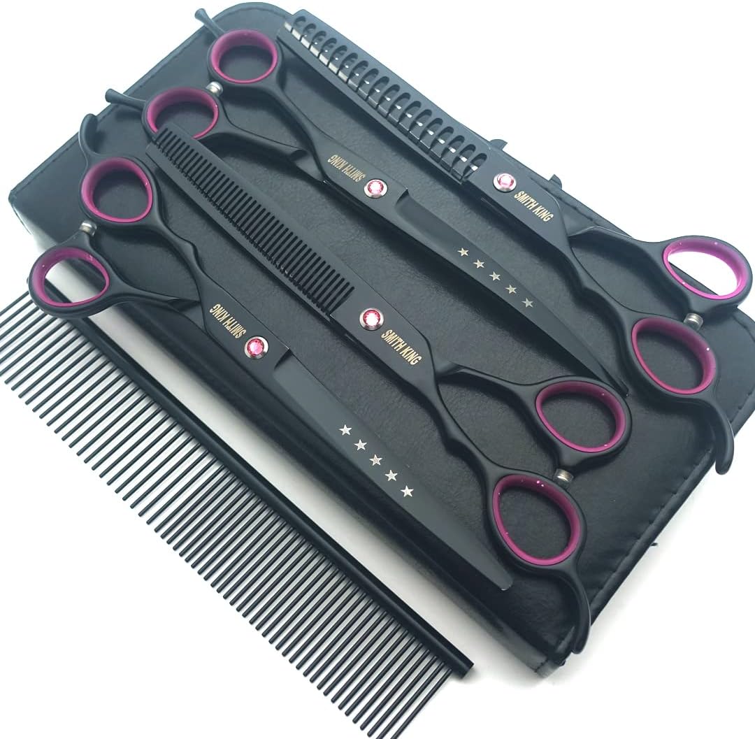 7.0 inches Professional Dog Grooming Scissors Set for All Breeds