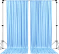 IFR Polyester Backdrop Drapes 10 ft x 8 ft - Light Blue
