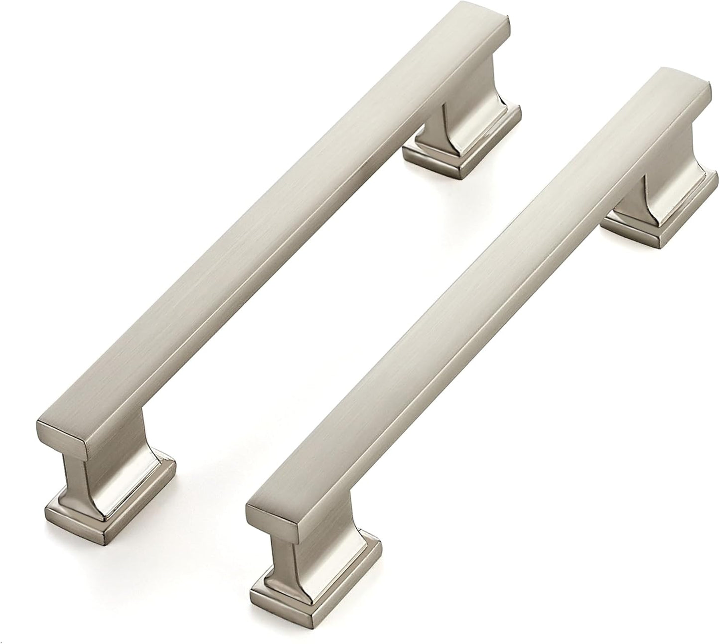 Ravinte Hardware 25 Pack Cabinet Pulls - Durable Satin Nickel Handles