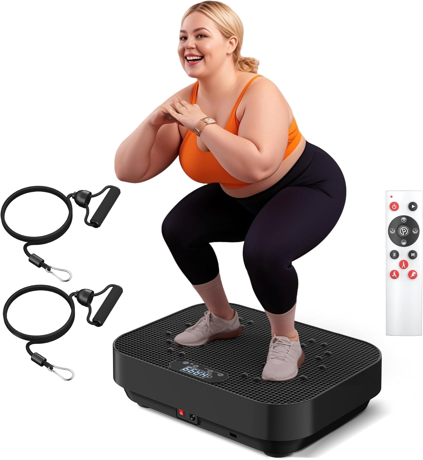 2025 Upgrade Vibration Plate: Max Weight 330lbs