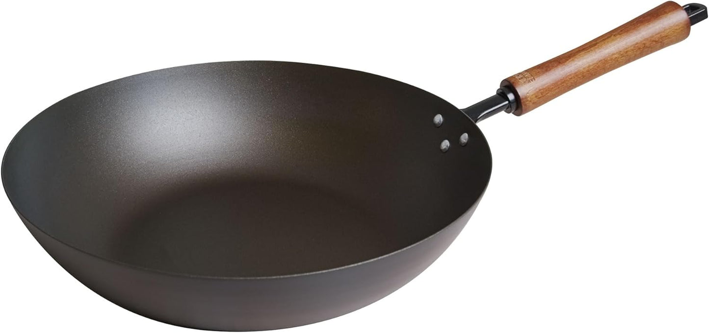 Classic 12-Inch Preseasoned Carbon Steel Stir Fry Pan Review