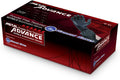 Advance Black Nitrile Exam Gloves IF 51, 5 Mil - Heavy Duty Protection