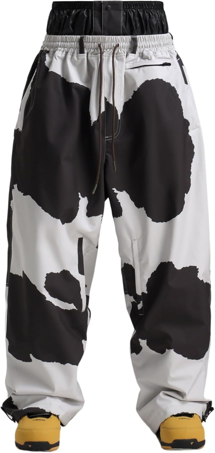 GSOU SNOW Mens Snow Pants for Winter Skiing and Hiking