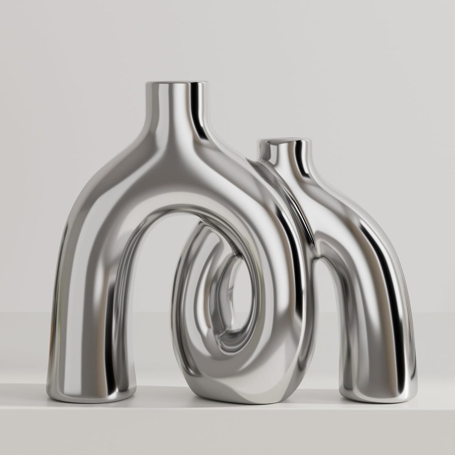 Hug Donut Decorative Vase Set - Modern Nordic Boho Style Decor