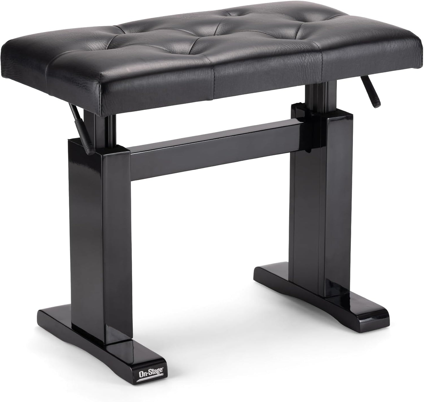 Height-Adjustable Piano Bench for Grand Pianos and Keyboards