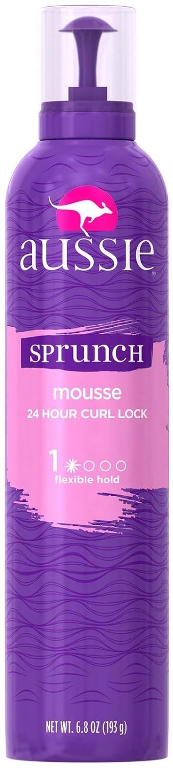 Aussie Sprunch Hair Mousse: Conditioning Volume, 6.8 oz