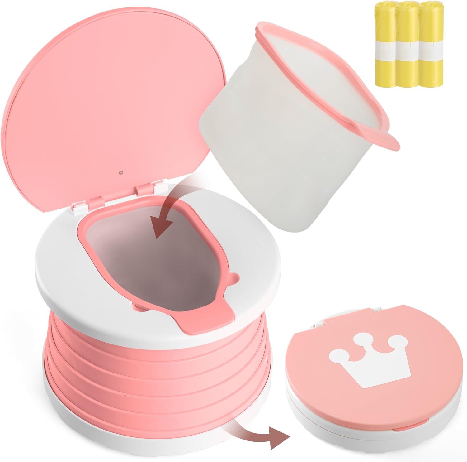 Portable Toddler Travel Potty - On-the-Go Convenience