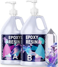 Epoxy Resin Kit 2 Gallon Art Resin Epoxy Craft Kit - Crystal Clear