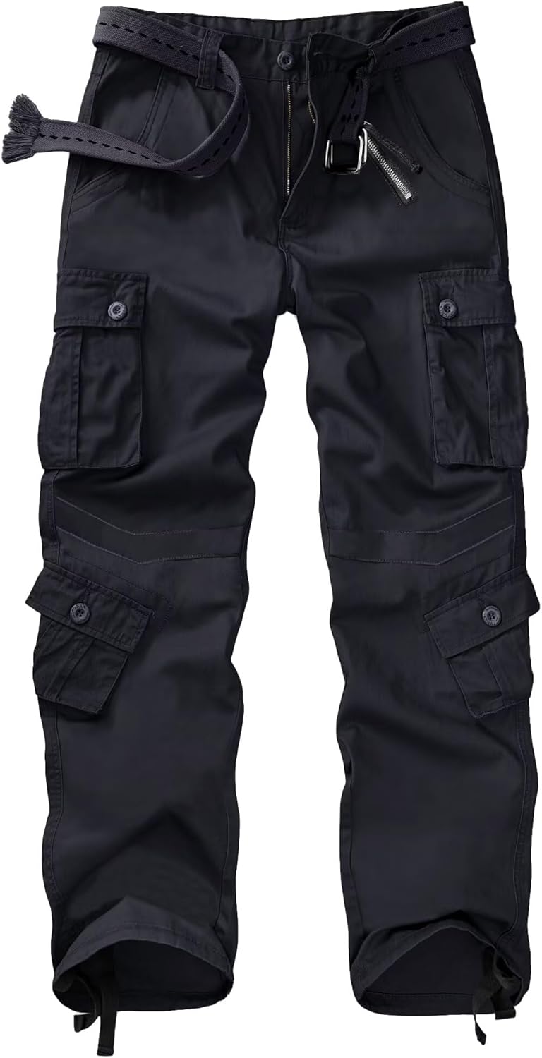 Women's Casual Combat Cargo Pants for Outdoor Activities