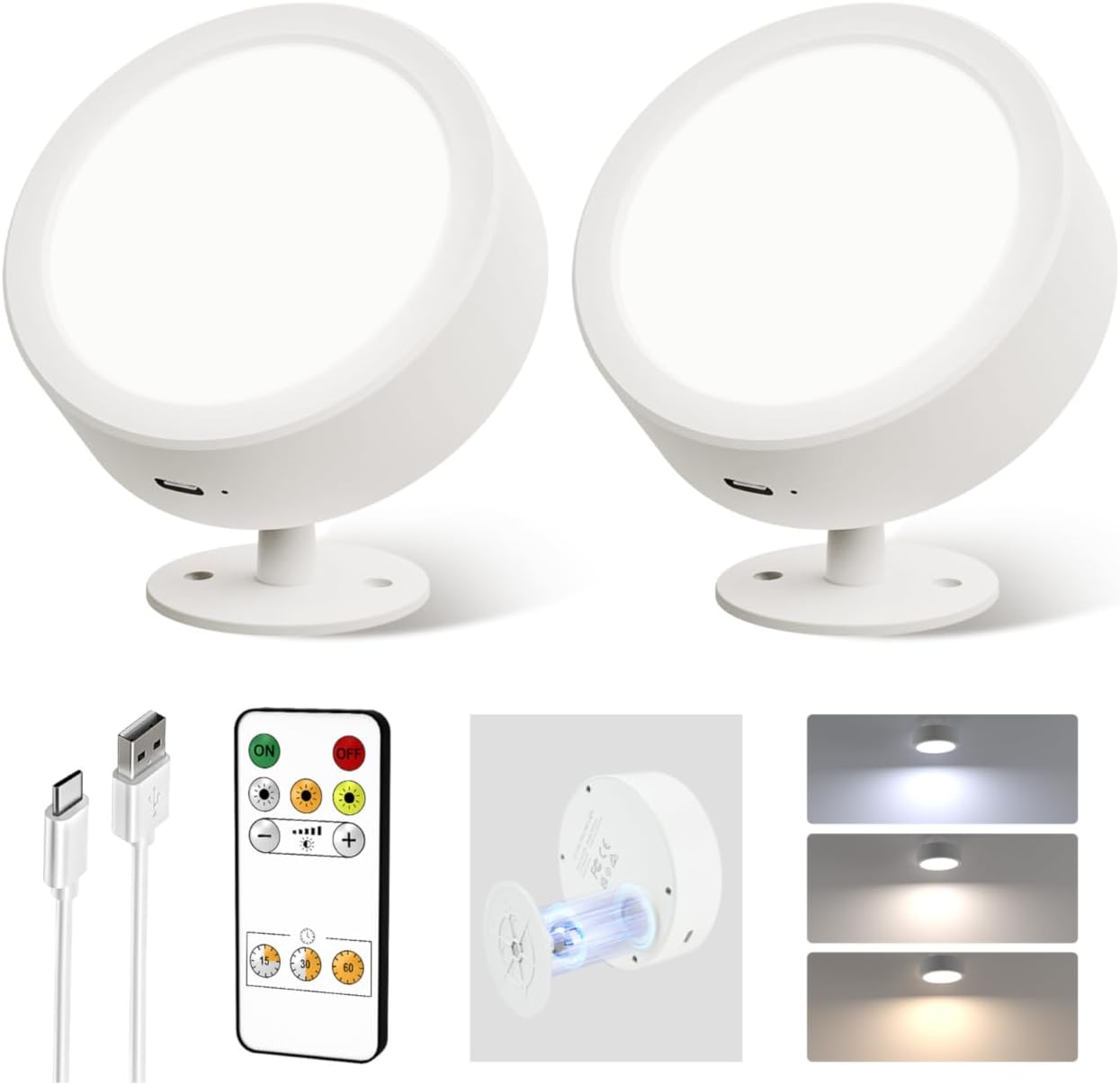 EZVALO LED Wall Mounted Lights for Versatile Home Illumination